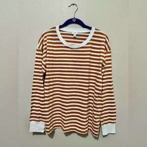 J. Crew Striped Long Sleeve Tee